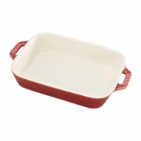 Staub Ceramic 7.5-inch x 6-inch Rectangular Baking Dish - Rustic Red
