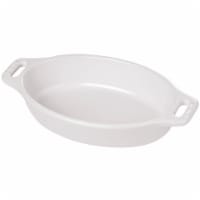 Staub Ceramic 11-inch Oval Baking Dish - White