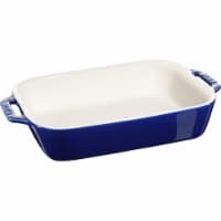 Staub Ceramic 10.5-inch x 7.5-inch Rectangular Baking Dish - Dark Blue