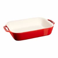 Staub Ceramic 10.5-inch x 7.5-inch Rectangular Baking Dish - Cherry