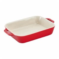 Staub Ceramic 7.5-inch x 6-inch Rectangular Baking Dish - Cherry