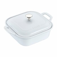 Staub Ceramic 9-inch X 9-inch Square Covered Baking Dish - White