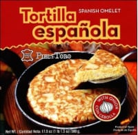 Piel De Toro Spanish Omelette Perspective: front