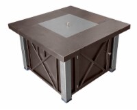 Az Patio Heaters Outdoor Fire Pit In Hammered Bronze And Stainless Steel
