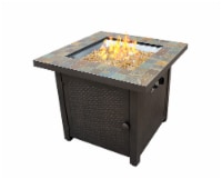 Az Patio Heaters Square Slate Fire Pit