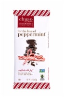 Chuao Chocolatier® For The Love of Peppermint™ Dark Chocolate Bar Perspective: Main