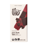 Theo® Organic 70% Dark Chocolate Bar