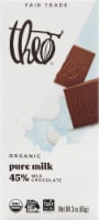 Theo Organic Milk Chocolate Bar
