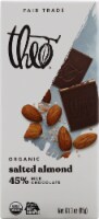 Theo® Salted Almond 45% Milk Chocolate Bar