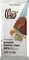 Theo Organic Milk Chocolate Peanut Butter Cups