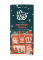 Theo® Chocolate Peppermint Crunch Holiday Candy Bar Perspective: Main