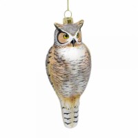 Cobane Studio COBANEE451 Great Horned Owl Ornament