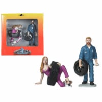 Motorhead Miniatures MH769 1-18 Scale Gary & Val Figurines Set - 2 Piece