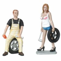 Motorhead Miniatures MH770 1-18 Scale Derek & Meg Figurines Set - 2 Piece