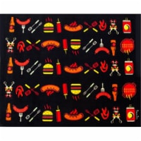 Floortex FR4BQ3948C Doortex Barbeque Mat 39 x 48 in. Cook Rectangular Fire Retardant Barbeque
