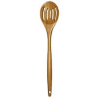 Totally Bamboo 20-2079 14 in. Slotted Bamboo Spoon