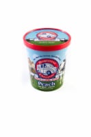 Homestead Creamery Peach Ice Cream Tub Perspective: Main