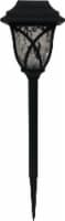 Crosslight Collin Solar Pathway Light - Black Perspective: Main