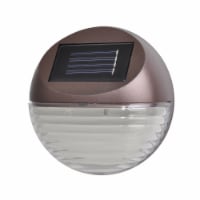Crosslight LED Solar Deck and Stair Light - Bronze/Clear Perspective: Main