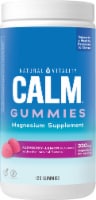 Natural Vitality CALM Raspberry Lemon Flavored Gummies Magnesium Supplement