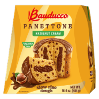 Bauducco® Hazelnut Cream Panettone Loaf Perspective: Main