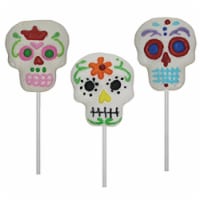 Treat Street Halloween Skull Marshmallow Lolli Perspective: Main