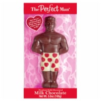 Treat Street The Perfect Man® Solid Decorated Milk Chocolate Valentine Candy