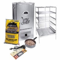Smokehouse Little Chief Top Load Outdoor Cooking BBQ Electric Wood Chip Smoker