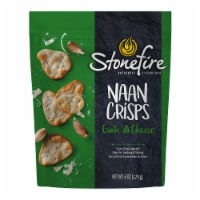 Stonefire Authentic Flatbread Garlic & Cheese Naan Crisps