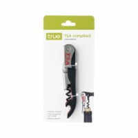 True Jetsetter TSA Compliant Corkscrew - Black