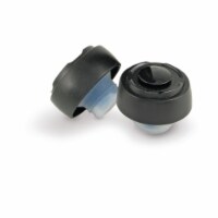 True Fabrications 2546 Black Vacuum Stopper Set