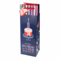 True Fabrications Birthday Wine Gift Bag