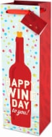 True Fabrications Happy Wine Day To You Wine Bag