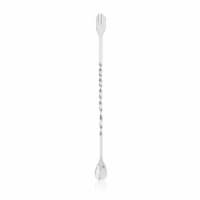 True Fabrications Trident Stainless Steel Cocktail Spoon