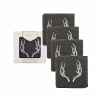 Antler Slate Coasters by Twine®