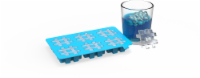 True Fabrications Silicone Ice Tray - Blue Perspective: Main