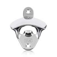 True Fabrications Popcap Wall Mounted Bottle Opener - Silver Perspective: Main