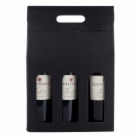 Black 3-Bottle Carrier by Cakewalk