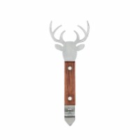 Stag Acacia Wood Bottle Opener by Foster & Rye™