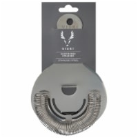 True Fabrications Viski® Professional Hawthorne Stainless Steel Strainer