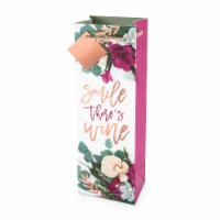 True Fabrications Smile There's Wine Gift Bag