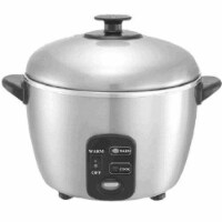 Sunpentown SC-886 3 Cup Stainless Steel Rice Cooker and Steamer