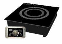 Sunpentown SR-65AR 2600W Built-in Commercial Induction Range, Black -220-240V