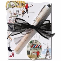 Lissom Design 22156 Diecut Sandal Notepad - P