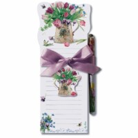 Lissom Design 21074 Flower Diecut List Pad