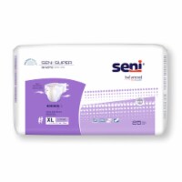 Seni Super Adult Incontinence Brief XL Heavy Absorbency Breathable, S-XL25-BS1, Heavy, 25 Ct