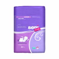 Seni Lady Ultimate Female Incontinent Pad Long Length 16.5 L S-7P26-PL1, 26 Ct