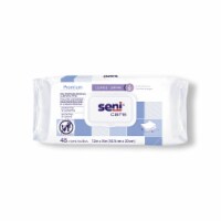 Seni Care Personal Cleansing Wipe 8 x 12 S-WR48-C11, 1 Pack 48 Wipes