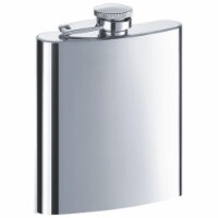 Visol VF5005 Visol Todd Mirror Finish Stainless Steel Flask - 8 oz