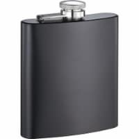 Visol vf1235 Visol Raven Black Matte 8 oz Flask